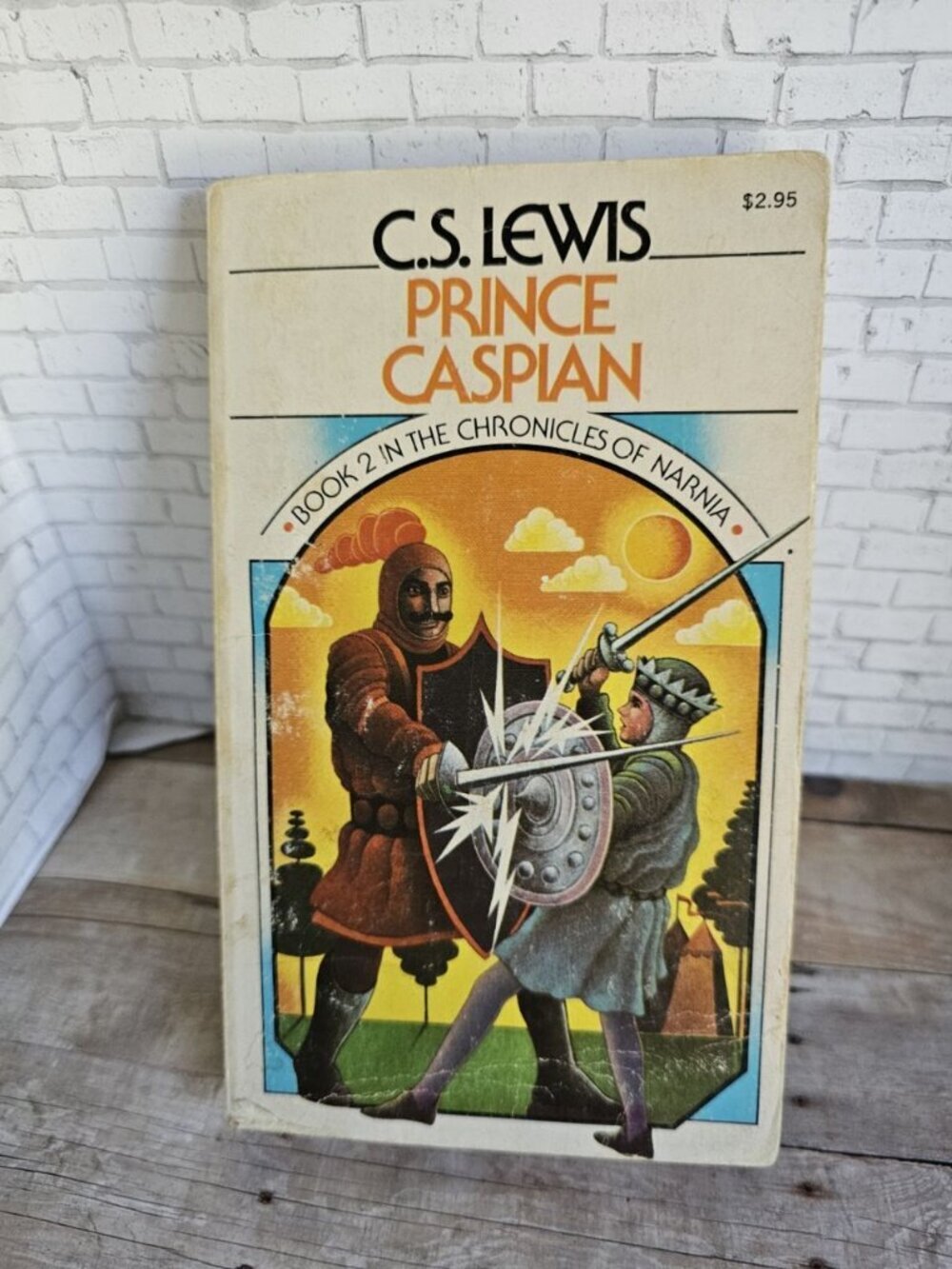Vintage C.S. Lewis Prince Caspian Narnia 1970 Collier Paperback Book